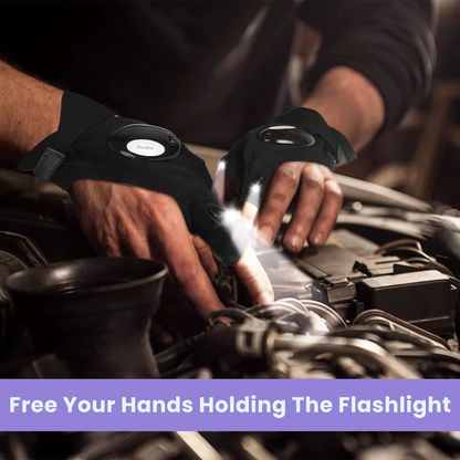 FLASHLIGHT GLOVES